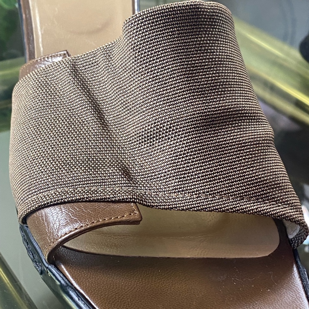 Stuart Weitzman Margin Wedge Mules - image 5